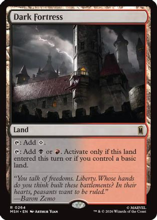 Image of Dark Fortress (MSH-264) - Marvel Super Heroes Foil