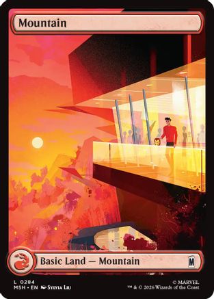 Image of Mountain (0284) (MSH-284) - Marvel Super Heroes Foil