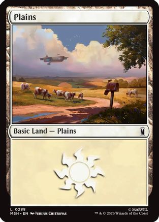 Image of Plains (0288) (MSH-288) - Marvel Super Heroes Foil
