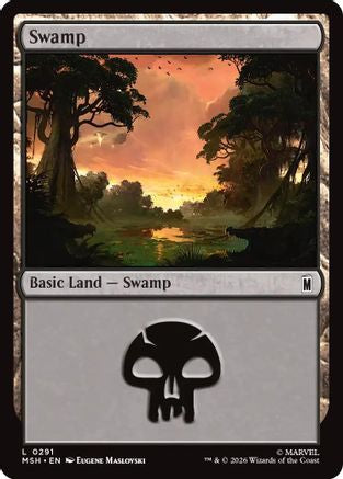 Image of Swamp (0291) (MSH-291) - Marvel Super Heroes Foil