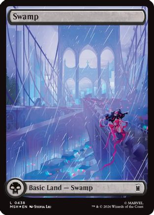 Image of Swamp (0438) (Surge Foil) (MSH-438) - Marvel Super Heroes Foil