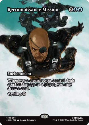 Image of Reconnaissance Mission (Borderless) (MAR-059) - Marvel Universe Eternal-Legal