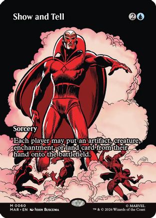 Image of Show and Tell (Borderless) (MAR-060) - Marvel Universe Eternal-Legal
