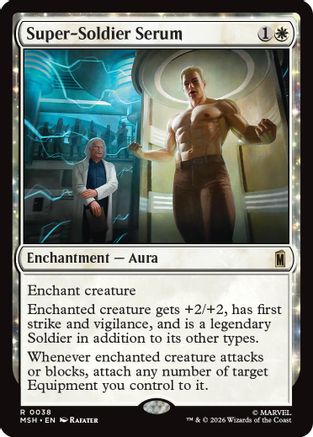 Image of Super-Soldier Serum (MSH-038) - Marvel Super Heroes