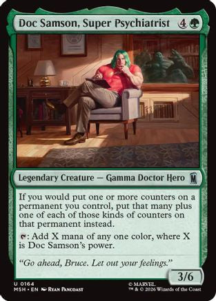 Image of Doc Samson, Super Psychiatrist (MSH-164) - Marvel Super Heroes