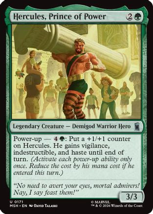 Image of Hercules, Prince of Power (MSH-171) - Marvel Super Heroes Foil