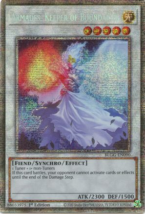 Image of Armades, Keeper of Boundaries (Starlight Rare) (BLGG-EN090) - Battles of Legend: Glorious Gallery 1st Edition