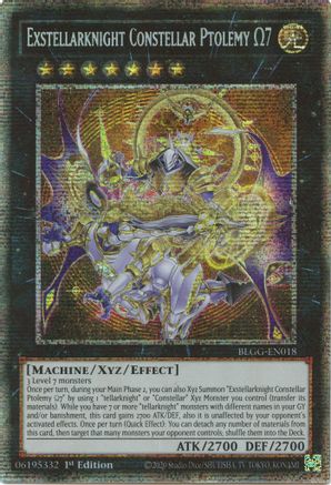 Image of Exstellarknight Constellar Ptolemy Omega 7 (Starlight Rare) (BLGG-EN018) - Battles of Legend: Glorious Gallery 1st Edition