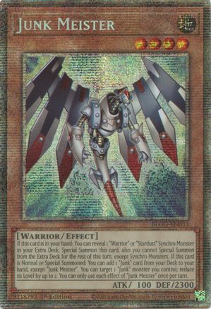 Image of Junk Meister (Starlight Rare) (BLGG-EN033) - Battles of Legend: Glorious Gallery 1st Edition