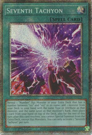Image of Seventh Tachyon (Starlight Rare) (BLGG-EN126) - Battles of Legend: Glorious Gallery 1st Edition