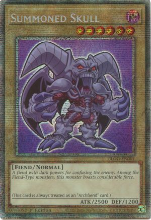 Image of Summoned Skull (Starlight Rare) (BLGG-EN001) - Battles of Legend: Glorious Gallery 1st Edition