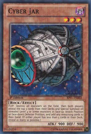 Image of Cyber Jar [BP01-EN002] Starfoil Rare