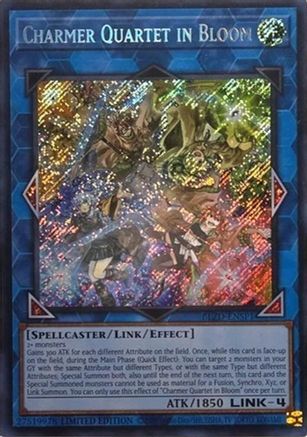 Image of Charmer Quartet in Bloom (Secret Rare) (BLZD-ENSP1) - Blazing Dominion 1st Edition