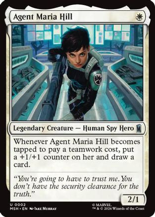 Image of Agent Maria Hill (MSH-002) - Marvel Super Heroes