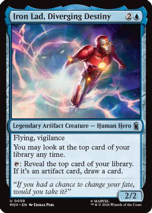 Image of Iron Lad, Diverging Destiny (MSH-059) - Marvel Super Heroes