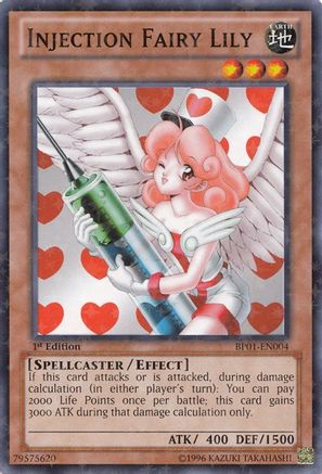 Image of Injection Fairy Lily [BP01-EN004] Starfoil Rare