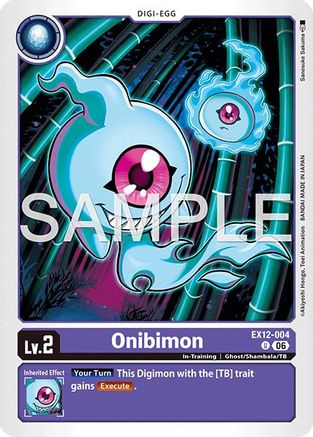 Image of Onibimon (EX12-004) - Digital World Shambala