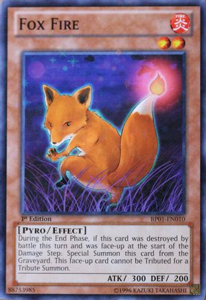 Image of Fox Fire [BP01-EN010] Starfoil Rare