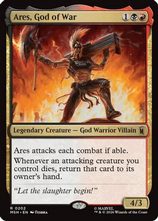 Image of Ares, God of War (MSH-202) - Marvel Super Heroes