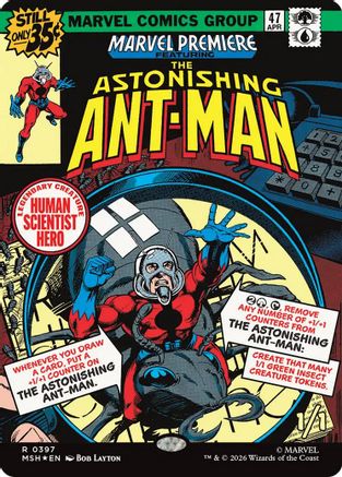 Image of The Astonishing Ant-Man (Borderless) (MSH-397) - Marvel Super Heroes Foil