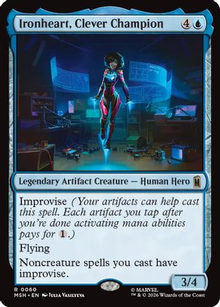 Image of Ironheart, Clever Champion (MSH-060) - Marvel Super Heroes