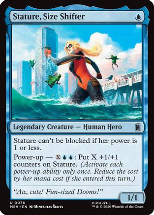 Image of Stature, Size Shifter (MSH-078) - Marvel Super Heroes