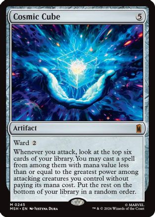 Image of Cosmic Cube (MSH-245) - Marvel Super Heroes
