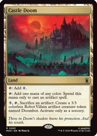 Image of Castle Doom (MSH-263) - Marvel Super Heroes