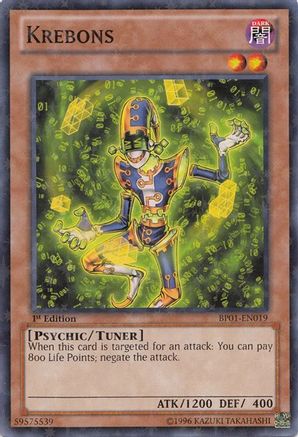 Image of Krebons [BP01-EN019] Starfoil Rare