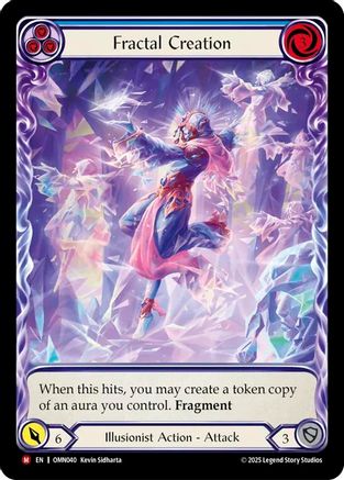 Image of Fractal Creation (Extended Art) (OMN040) - Omens of the Third Age Cold Foil