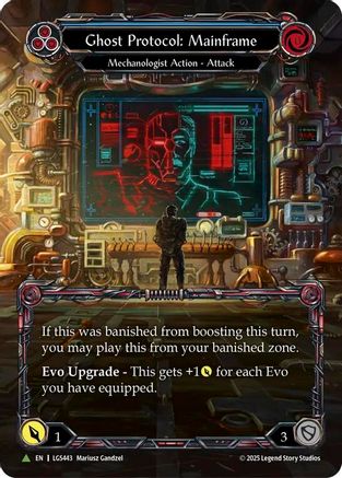 Image of Ghost Protocol: Mainframe (Marvel) (LGS443) - Flesh and Blood: Promo Cards Cold Foil