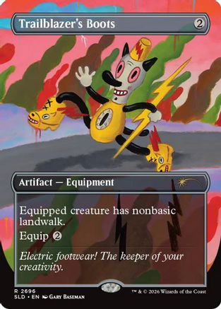 Image of Trailblazer's Boots (SLD-2696) - Secret Lair Drop Series