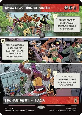 Image of Avengers: Under Siege (Showcase) (MSH-306) - Marvel Super Heroes
