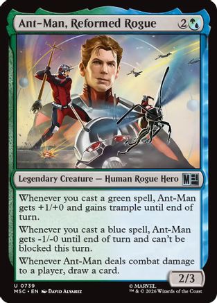 Image of Ant-Man, Reformed Rogue (MSH-739) - Marvel Super Heroes