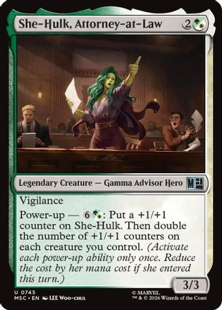 Image of She-Hulk, Attorney-at-Law (MSH-745) - Marvel Super Heroes