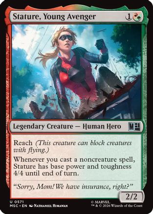 Image of Stature, Young Avenger (MSH-571) - Marvel Super Heroes