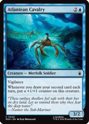 Image of Atlantean Cavalry (MSH-045) - Marvel Super Heroes
