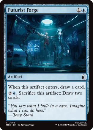 Image of Futurist Forge (MSH-055) - Marvel Super Heroes
