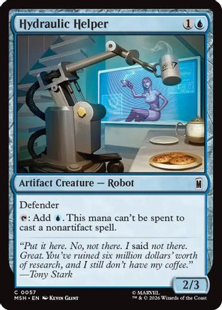Image of Hydraulic Helper (MSH-057) - Marvel Super Heroes