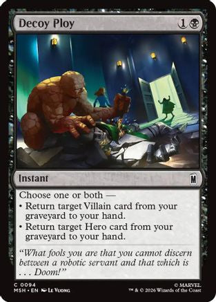 Image of Decoy Ploy (MSH-094) - Marvel Super Heroes
