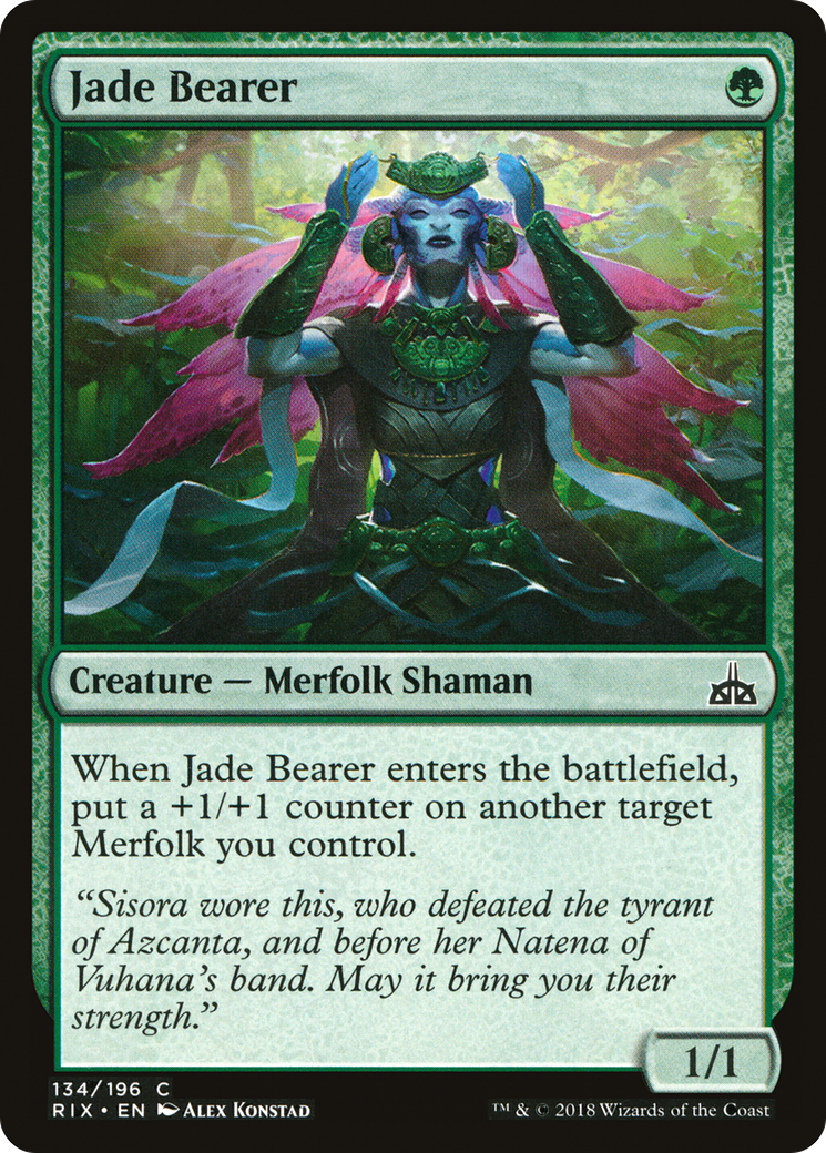 Image of Jade Bearer [Rivals of Ixalan]