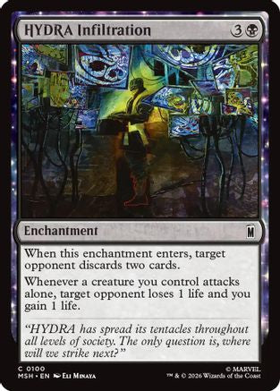 Image of HYDRA Infiltration (MSH-100) - Marvel Super Heroes Foil