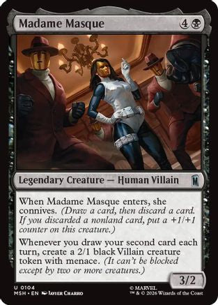 Image of Madame Masque (MSH-104) - Marvel Super Heroes