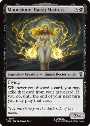 Image of Moonstone, Harsh Mistress (MSH-107) - Marvel Super Heroes