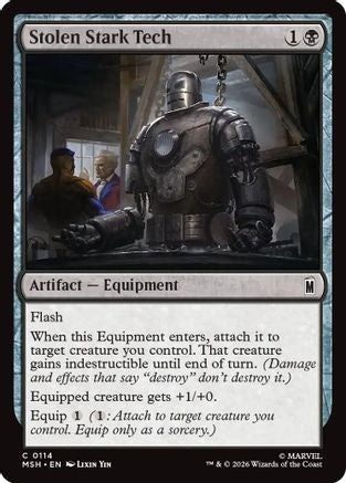 Image of Stolen Stark Tech (MSH-114) - Marvel Super Heroes
