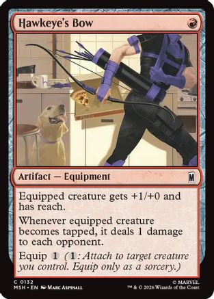 Image of Hawkeye's Bow (MSH-132) - Marvel Super Heroes