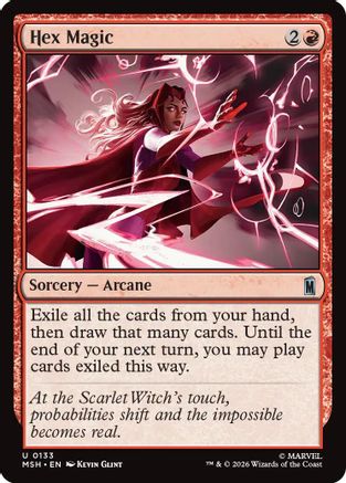 Image of Hex Magic (MSH-133) - Marvel Super Heroes Foil