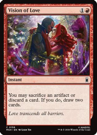 Image of Vision of Love (MSH-158) - Marvel Super Heroes