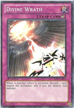 Image of Divine Wrath [BP01-EN054] Starfoil Rare