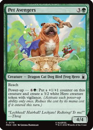 Image of Pet Avengers (MSH-178) - Marvel Super Heroes